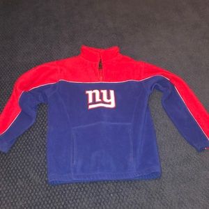 New York Giants fleece quarter zip